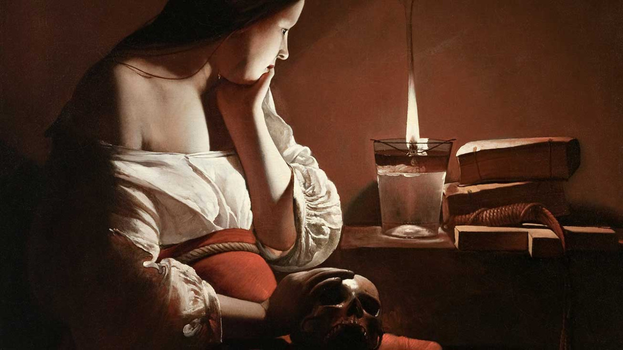 Georges de la Tour - La Madeleine à la veilleuse