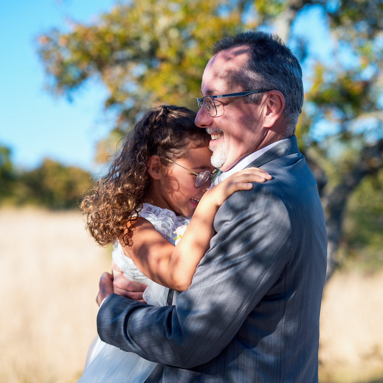 Photo père et fille