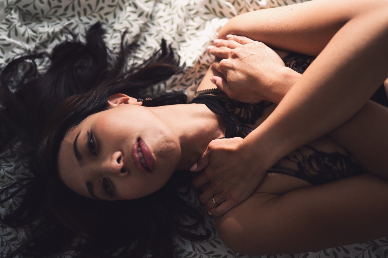 Portrait femme boudoir
