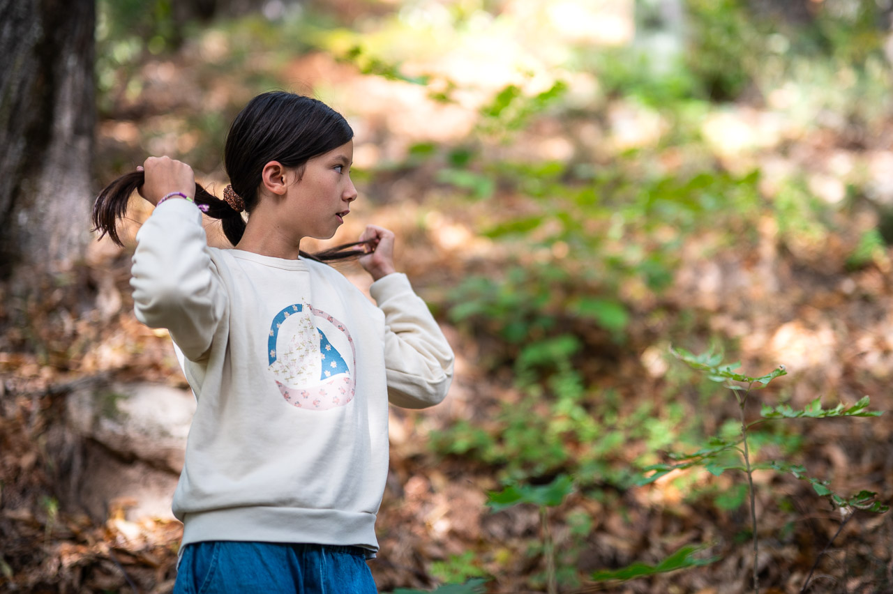 Portrait enfant naturel